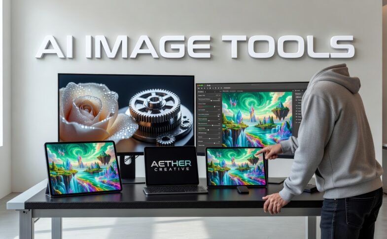 Comparison of different AI image generation platforms and their strengths