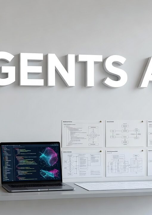 Developer using OpenAI Agents API to build AI agents with session management